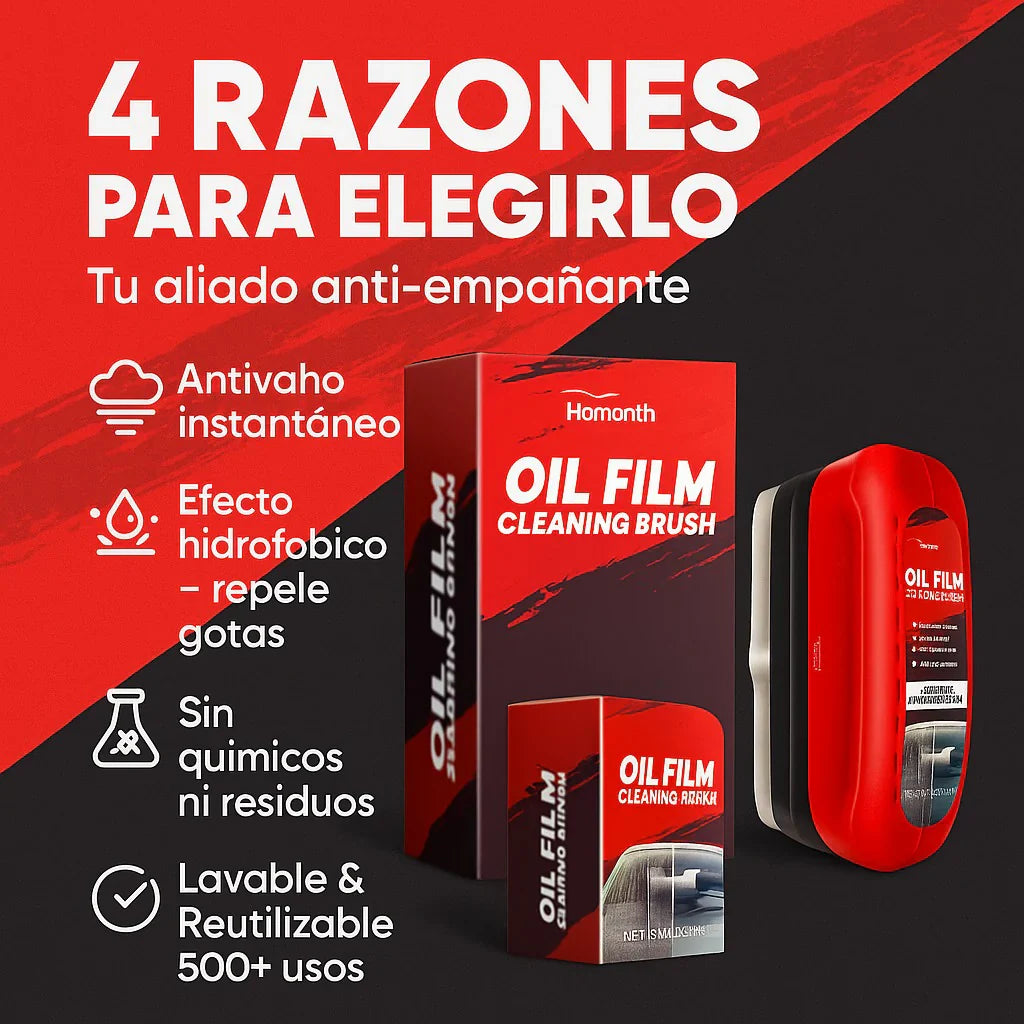 FilmPro® - 🚘 Maneja con claridad total: adiós al vidrio grasoso 🌧️✨